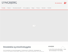 Tablet Screenshot of lyngbjerg.dk